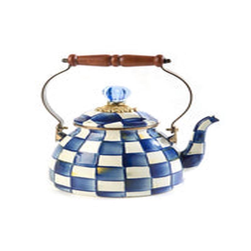 Royal Check Tea Kettle 2 Quart