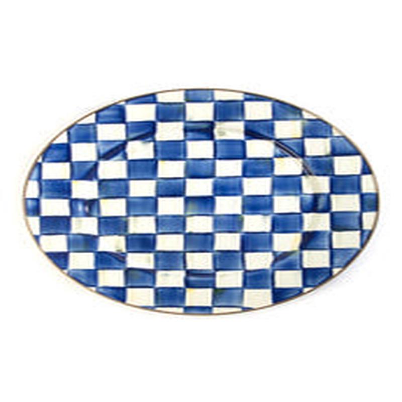 Royal Check Serving Platter