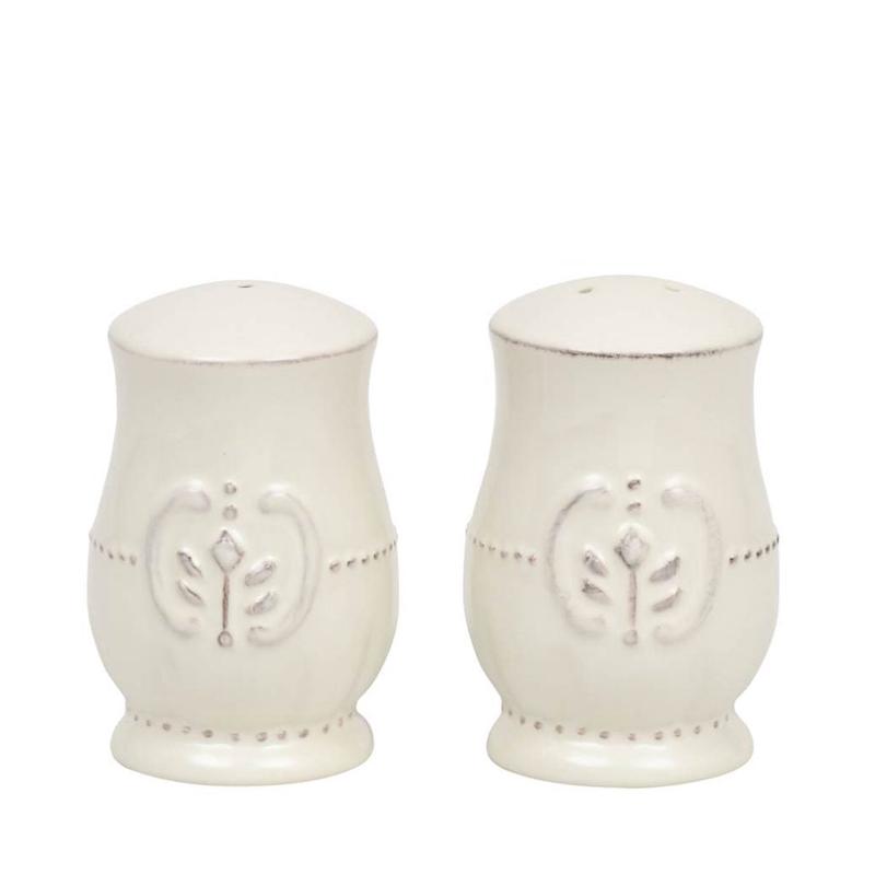 Isabella Salt and Pepper Set Ivory