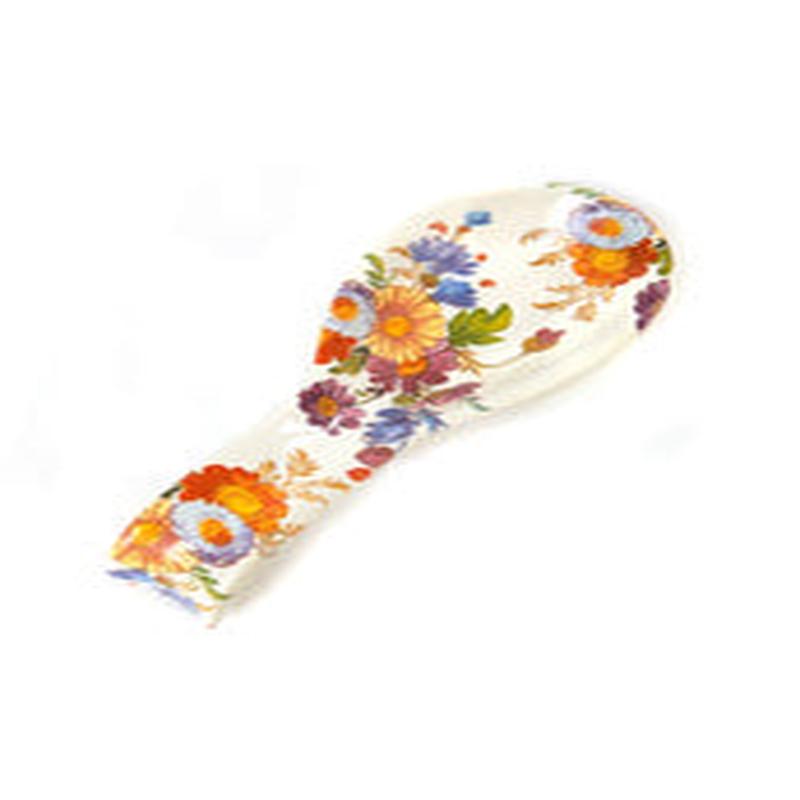 Flower Market Spoon Rest White