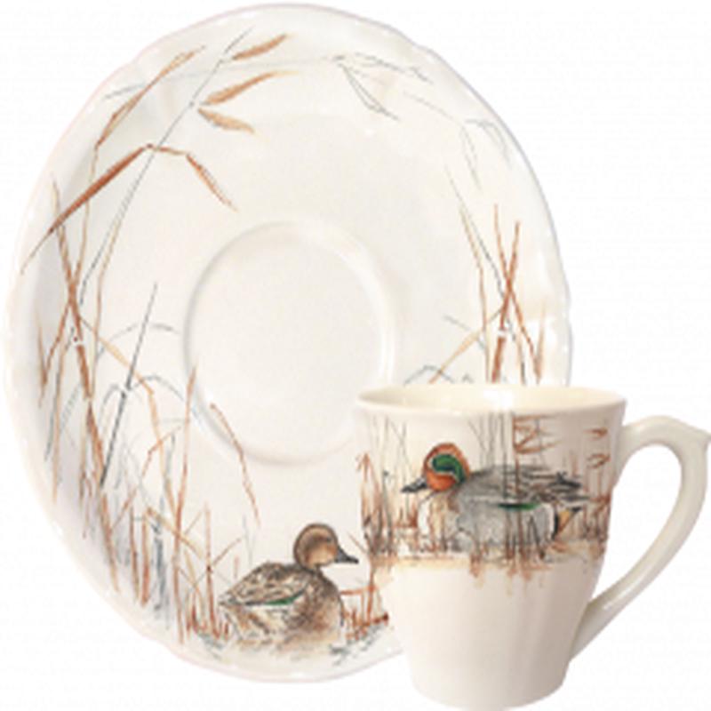 Sologne Tea Cup & Saucer