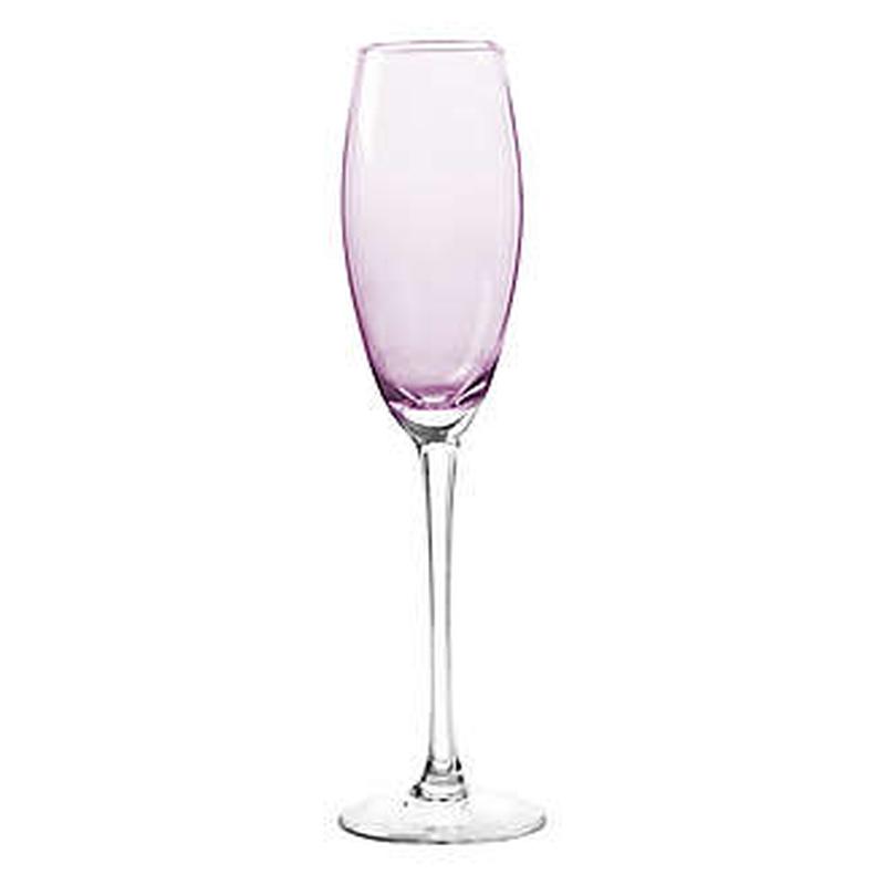 Radiance Champagne Flute Amethyst Set of 4
