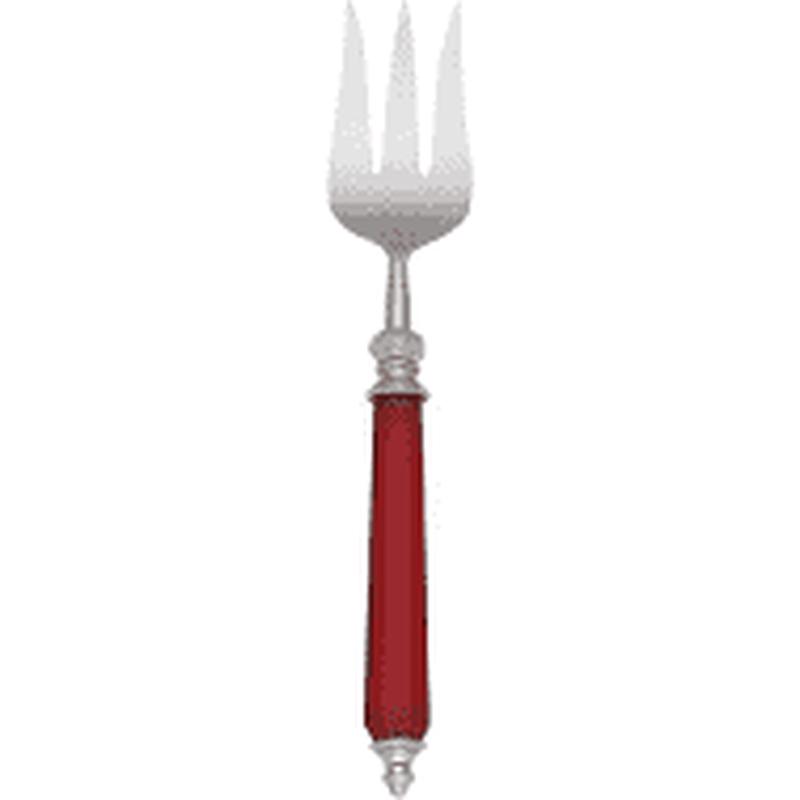 Holiday Jewel Spiral Cold Meat Fork