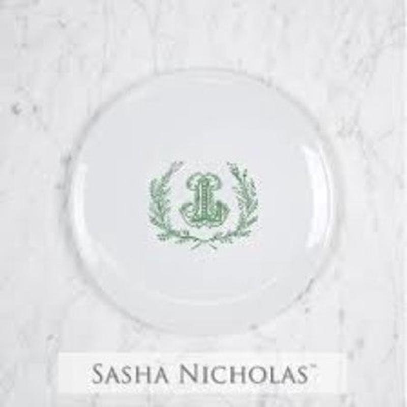 Imagine Party Plate With Crest