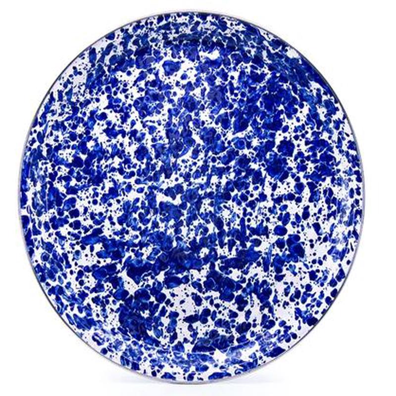 Large Tray Cobalt Swirl