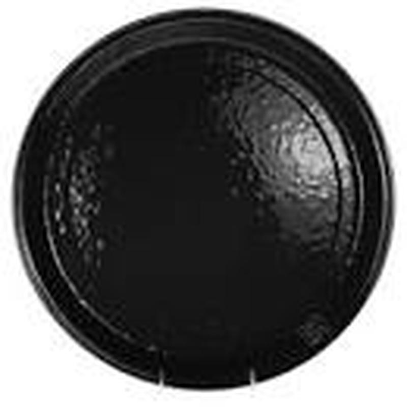 Tray Large Solid Black