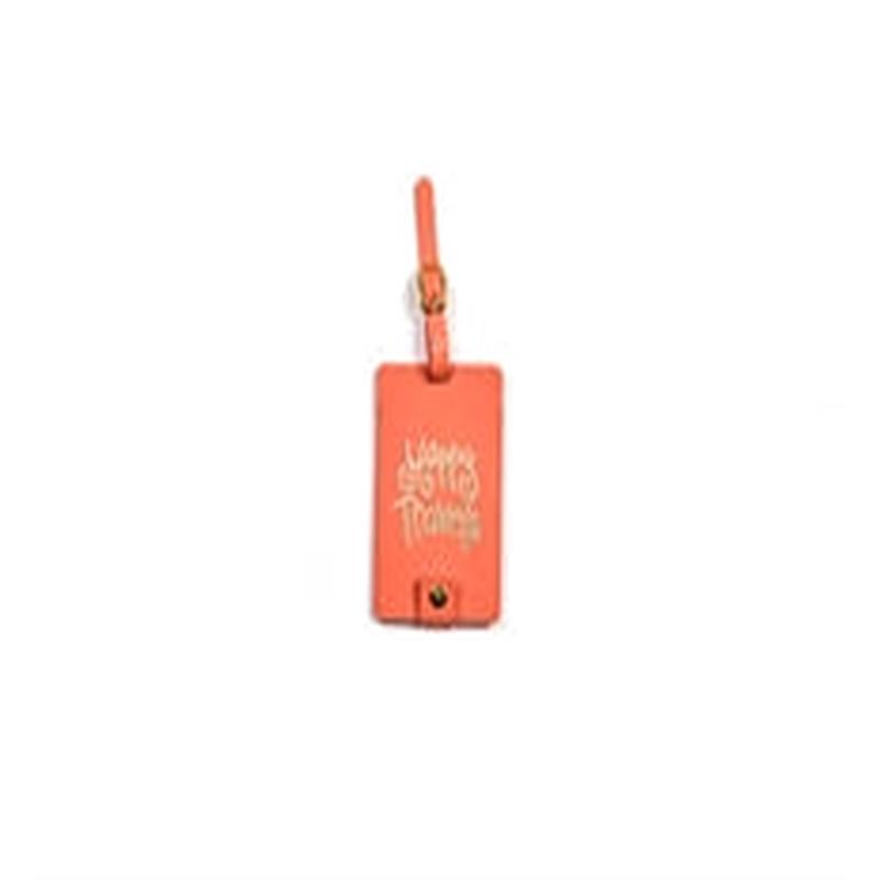 Happy Travels Luggage Tag