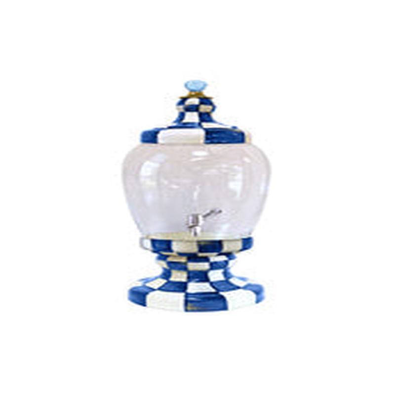 Royal Check Enamel Beverage Hostess