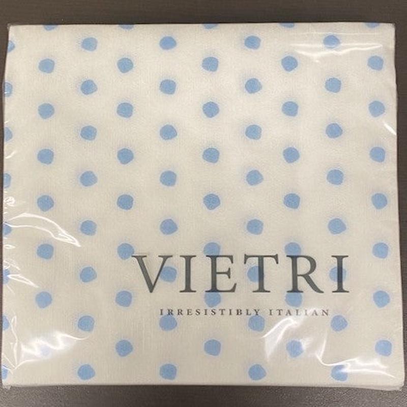 Papersoft Dinner Napkins Light Blue Dot