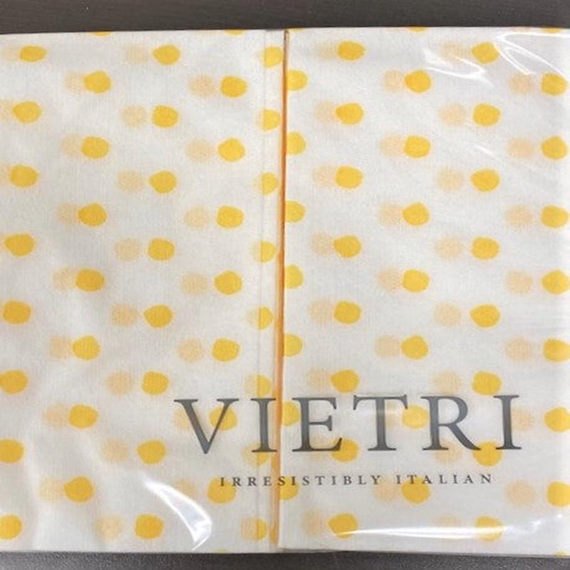 Papersoft Guest Towels Yellow Dot