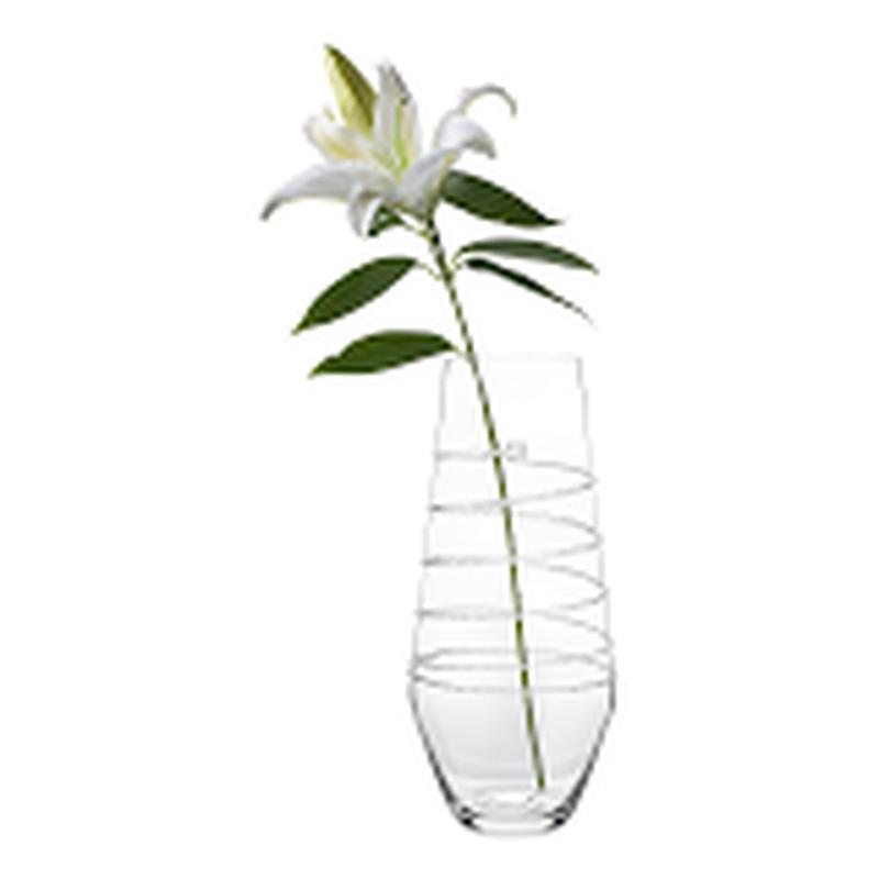 Amalia Vase Clear 16 inch