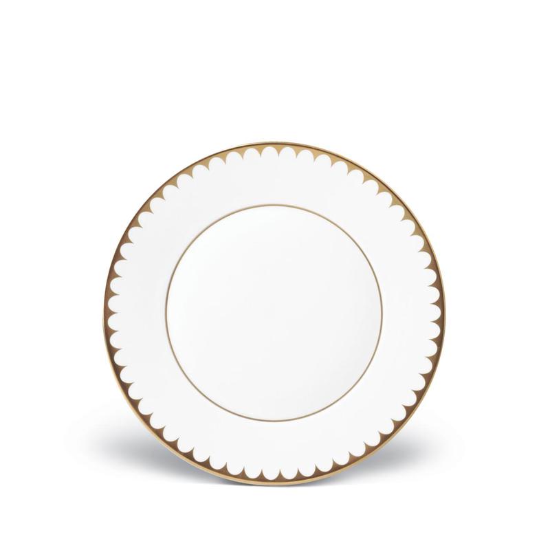 Aegean Filet Dessert Plate Gold