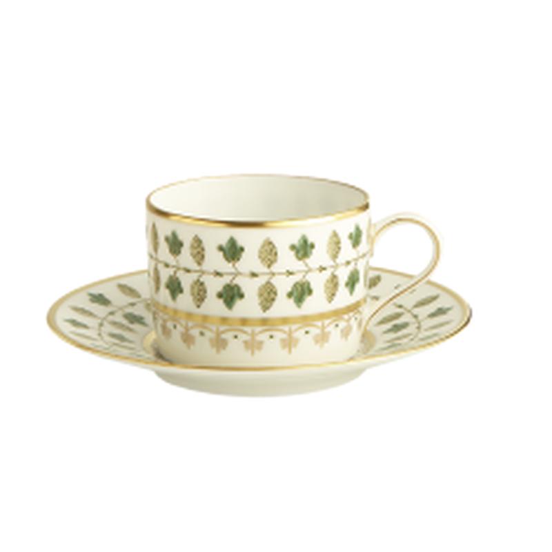 Matignon Green Cup & Saucer