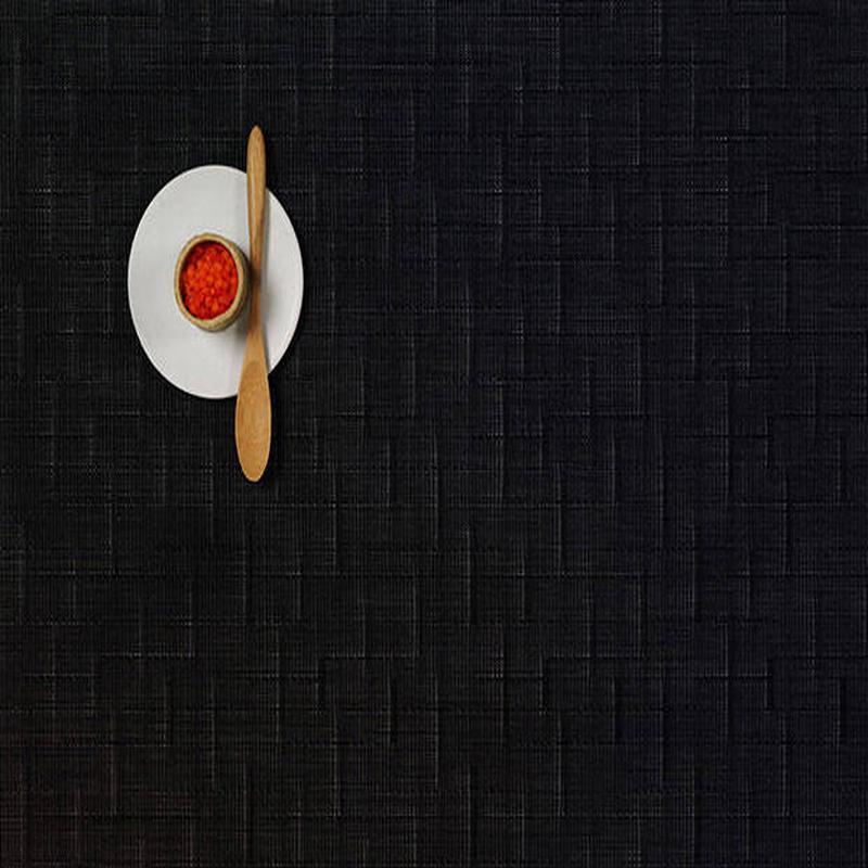 Bamboo Signature Placemat Jet Black 14'x19'