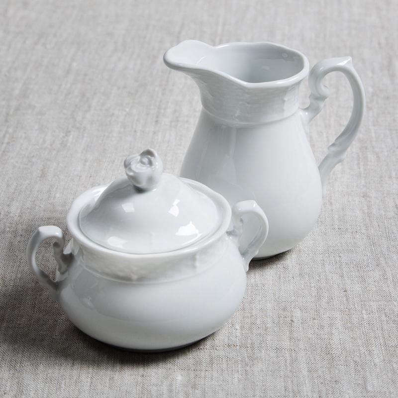 Weave White Cream & Sugar