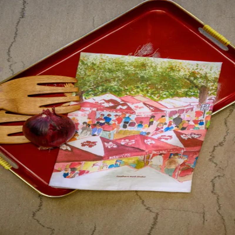 The Junction at MS State Tea Towel