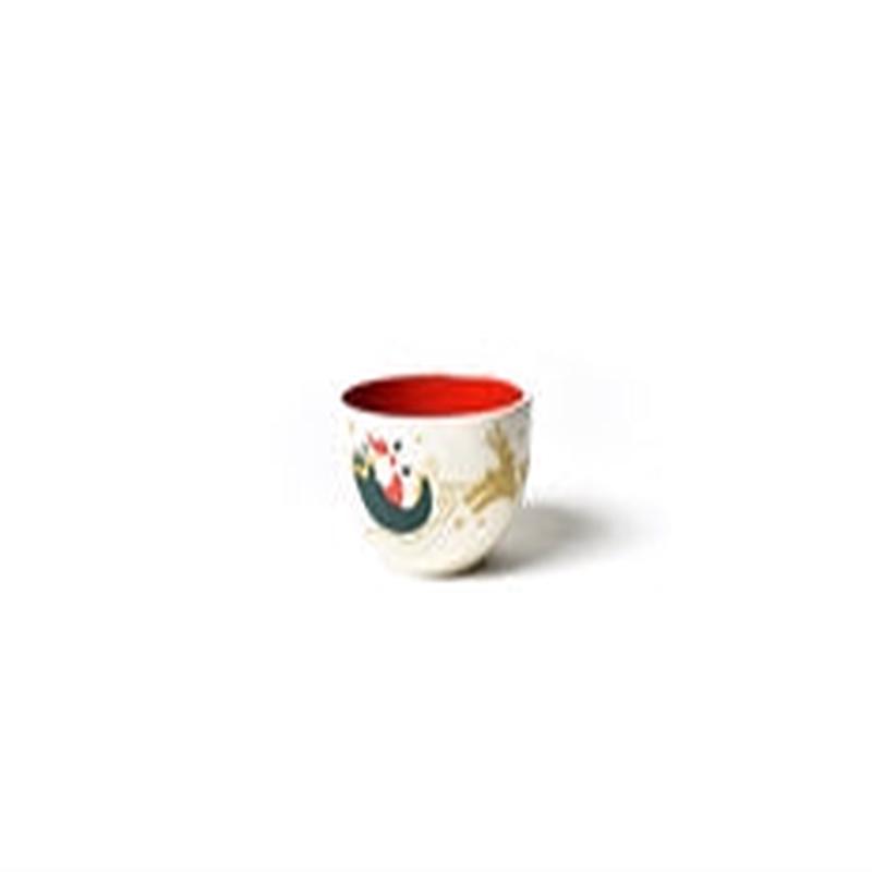 Vintage Christmas Village Appetizer Bowl