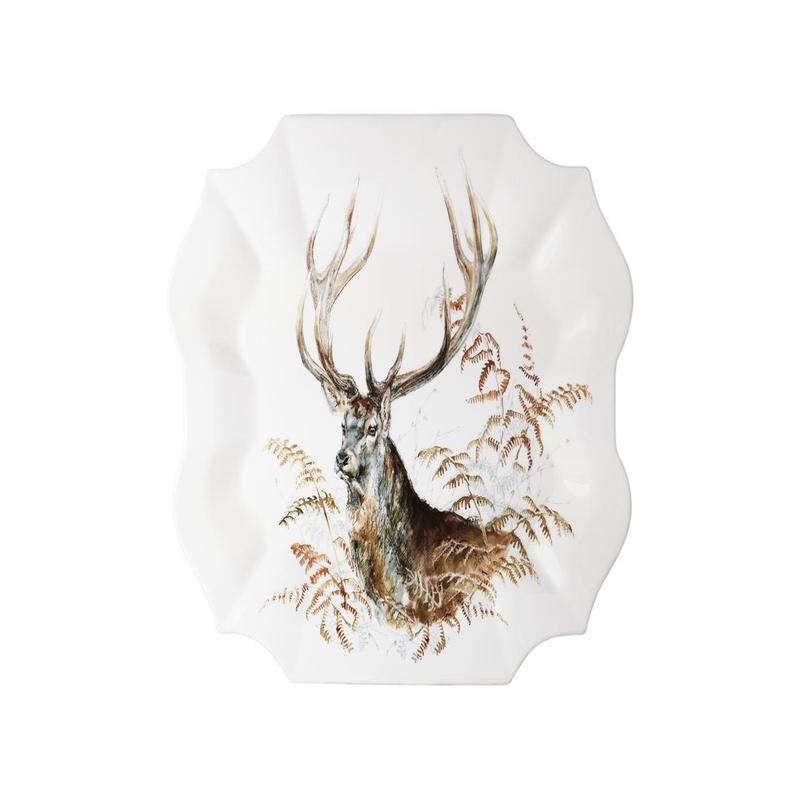 Solonge Serving Platter Stag