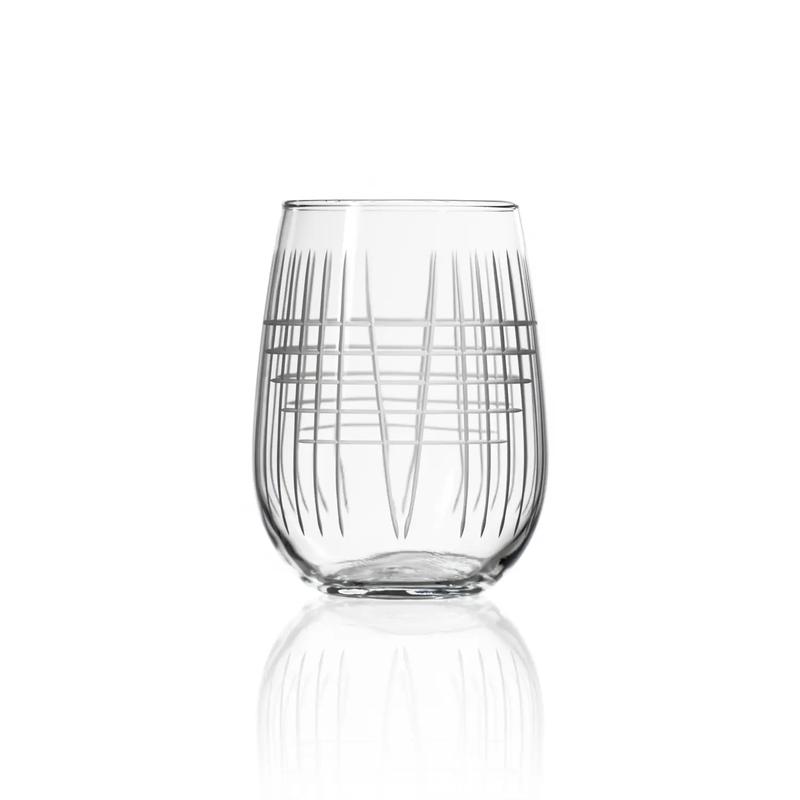 Matchstick Stemless Wine Glass 17oz