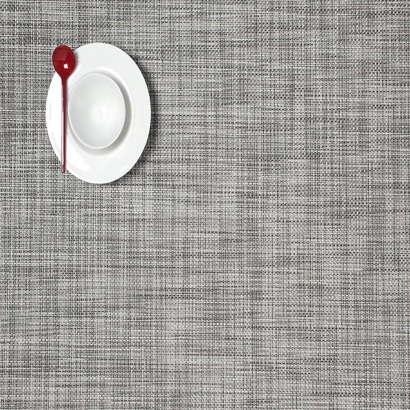 Mini Basketweave Placemat Gravel Set of 6