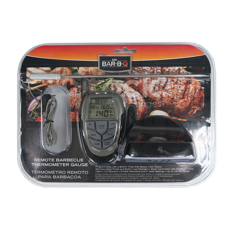 Remote Barbecue Thermometer Gauge