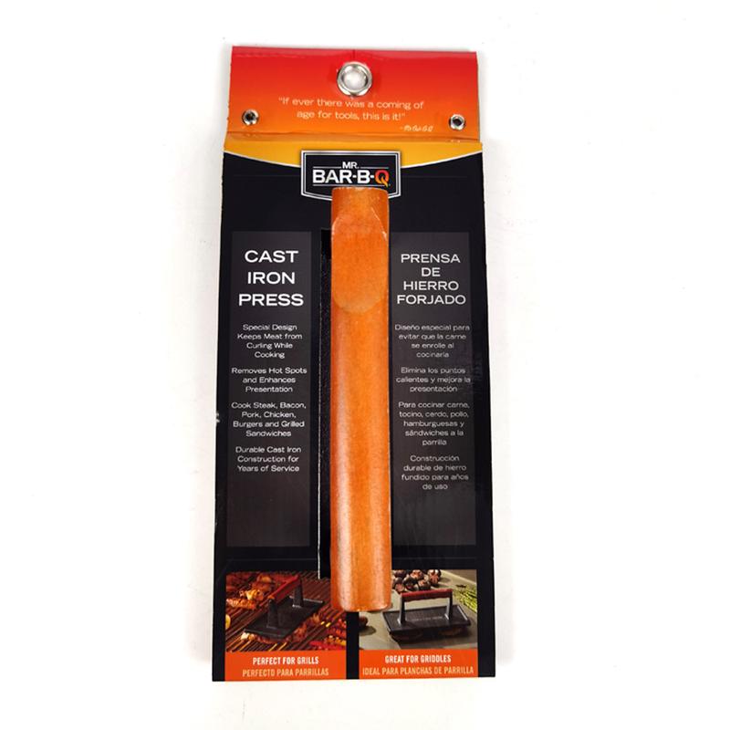 Cast Iron Grill Press Rectangular