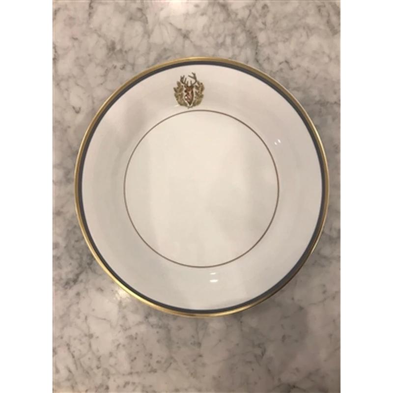 Charlotte Moss Stag Salad Ultra White Gold w-Color Band