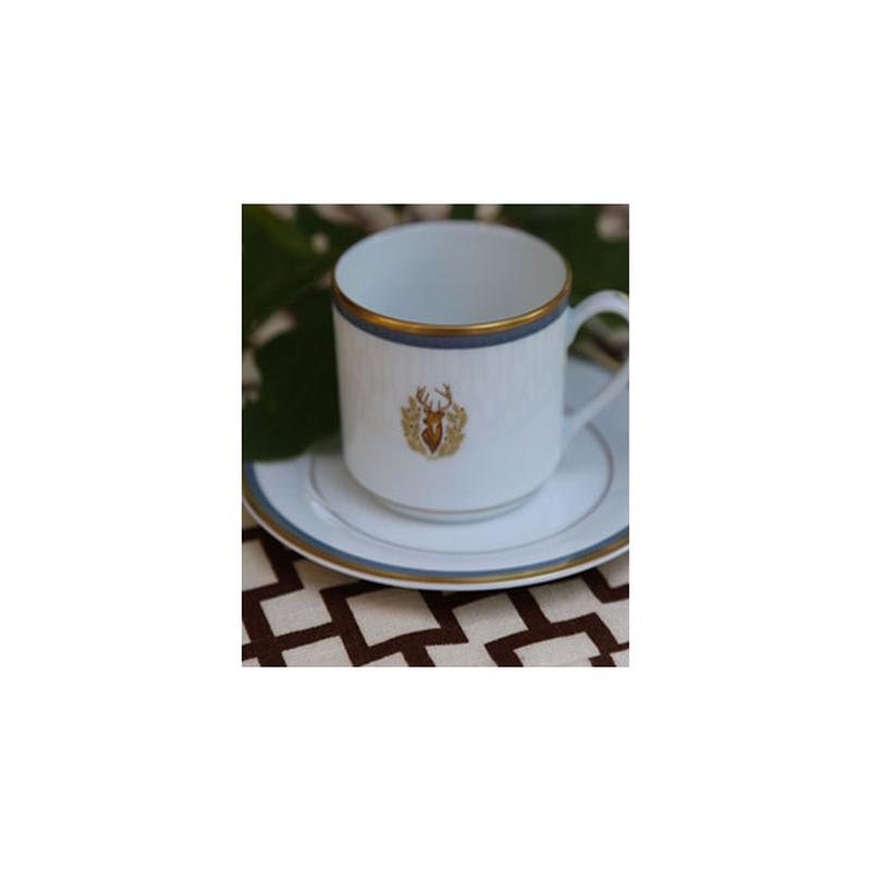 Charlotte Moss Saucer Ultra White Gold w-Color Band