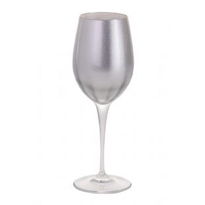 Silver Water Glass Goblet Set of 8