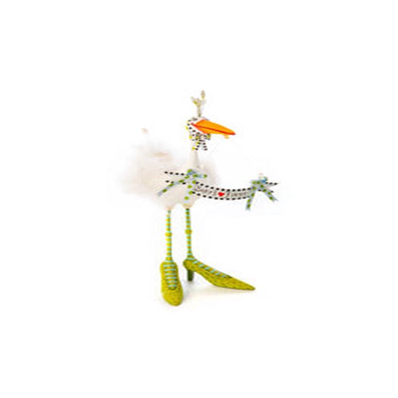 Patience Brewster Baby's First Stork Ornament