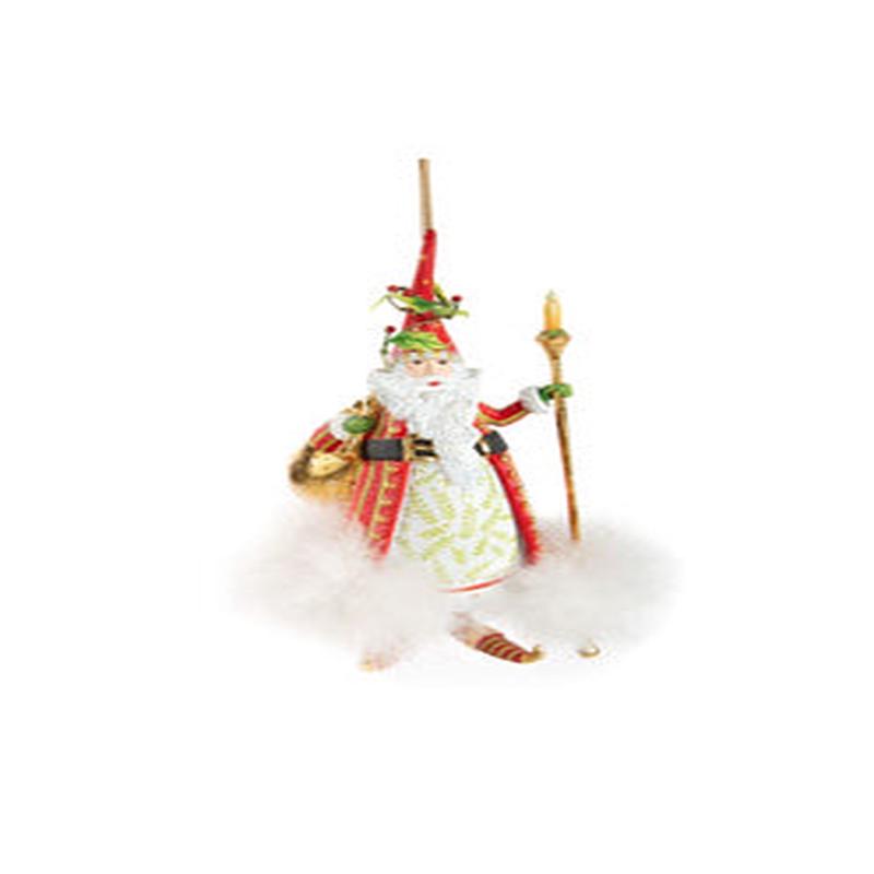 Patience Brewster Dash Away Nicholas Santa Orn