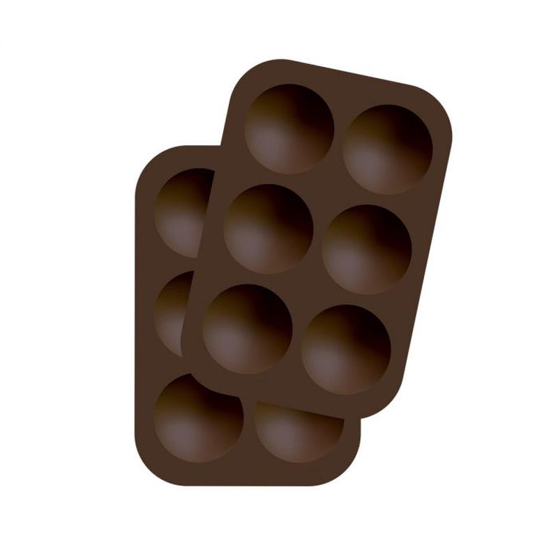 Hot Cocoa Bomb Molds Set of 2