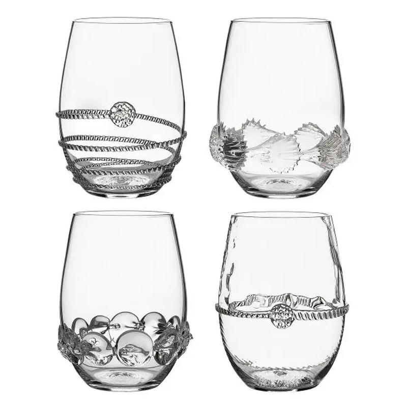 Heritage Stemless Wine Assorted Set of 4