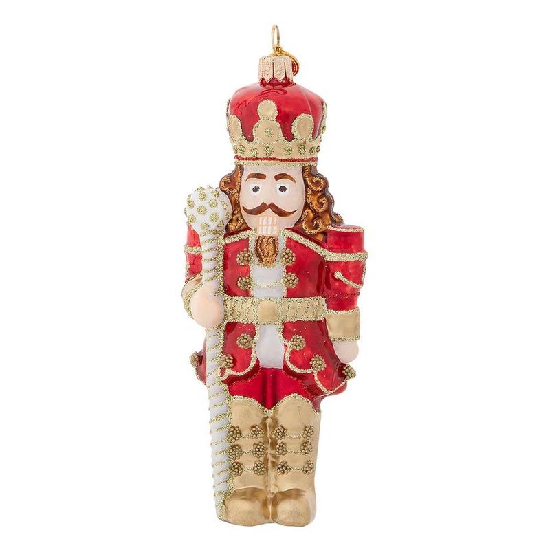 Berry & Thread Nutcracker Ornament Ruby
