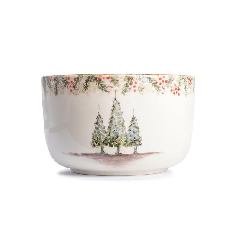 Natale Deep Serving Bowl