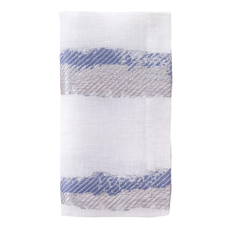 Brushstroke Napkin Ice Blue Set of 4