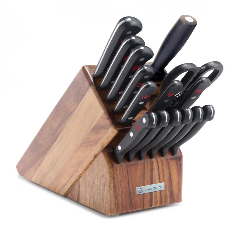 Gourmet 16pc Block Set-Acacia