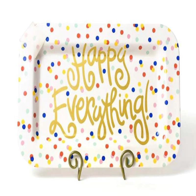 Happy Dot Mini Happy Everything Rectangle Platter