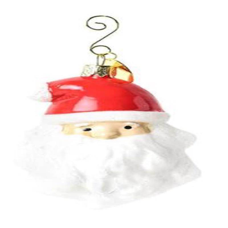 Ho Ho Santa Fair Skin Shaped Ornament