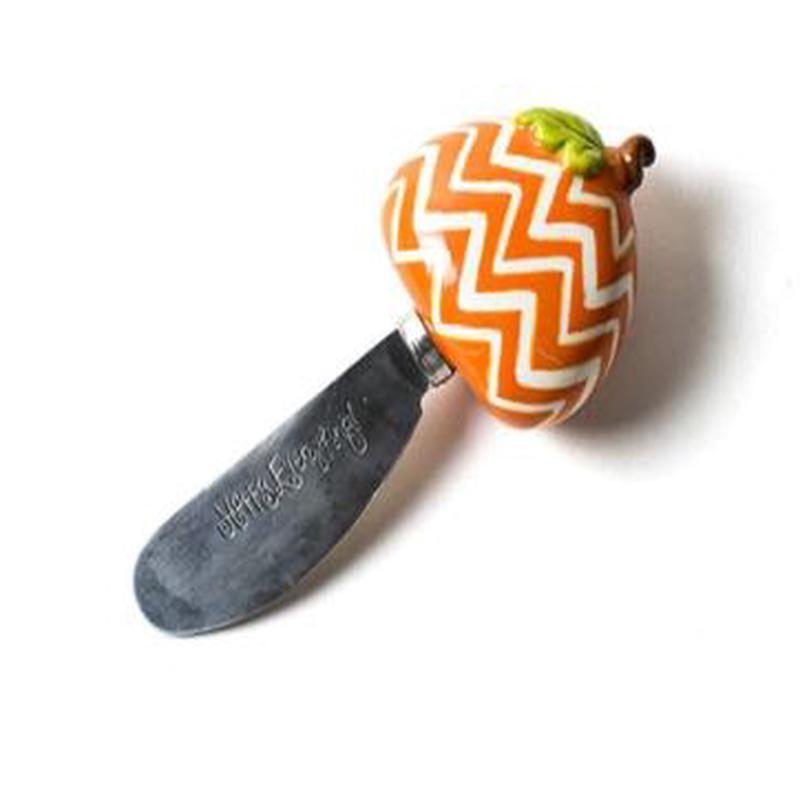 Chevron Pumpkin Appetizer Spreader
