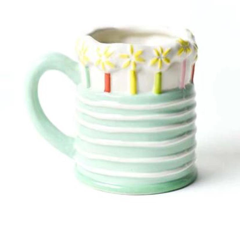 Sparkle Cake Shaped Mug