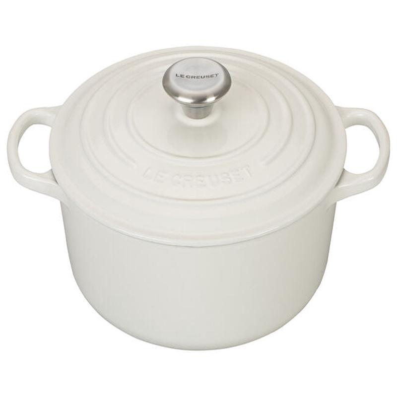 Signature Round Dutch Oven 4.5 qt White