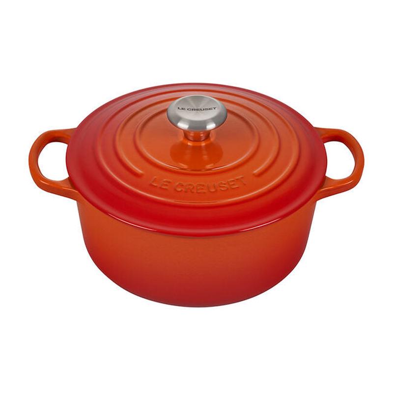 Signature Round Dutch Oven 4.5 qt Flame