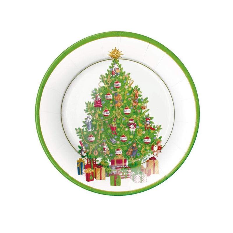Musical Jamboree Tree Salad/Dessert Plates