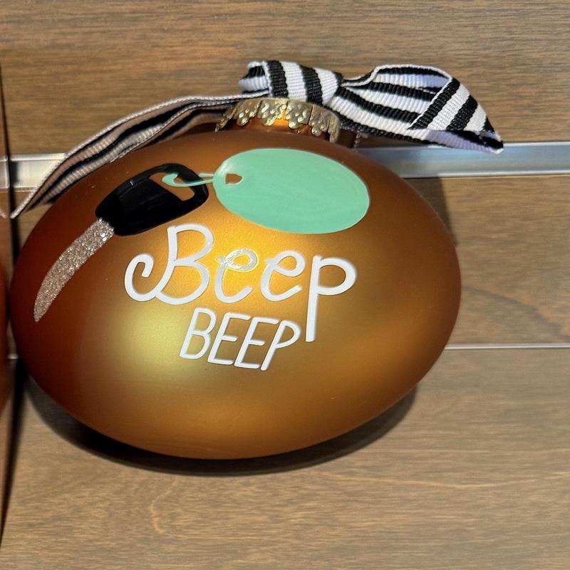 Beep Beep Car Ornament