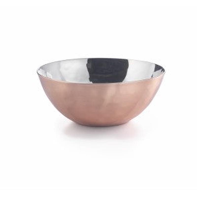 Mojave Round Bowl w/Copper Plate