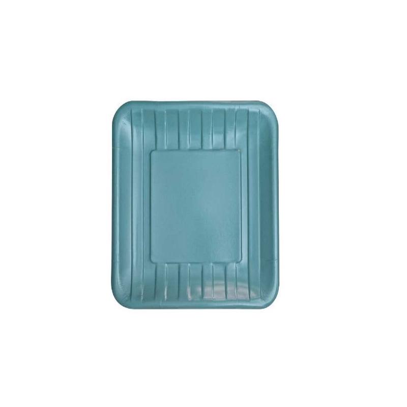 Elise Paper Plates Peacock 10"