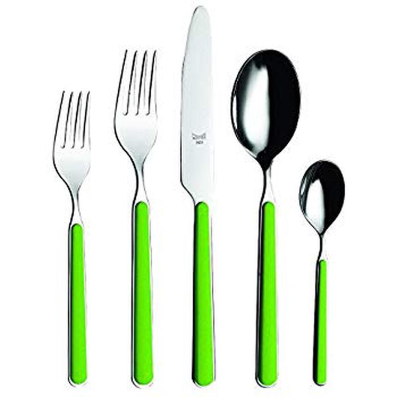 Fantasia Apple Green 5 pc Flatware Set