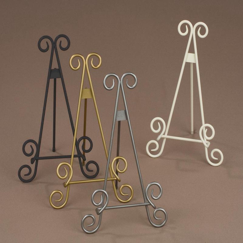 Stratford Metal Easel Silver 11"