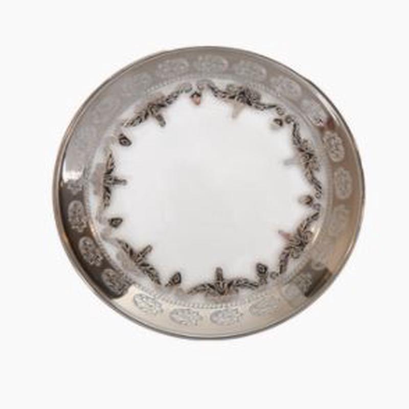 Vetro Platinum Bread Plate Set of 4